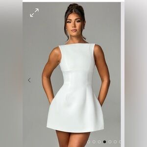 NWT. Alana ivory dress. Perfect for bridal parties or rehearsal dinner!